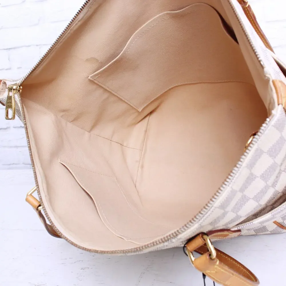 Louis Vuitton Totally MM Damier Azur Tote Shoulder Purse Handbag Leather A5631 - Picture 8 of 11